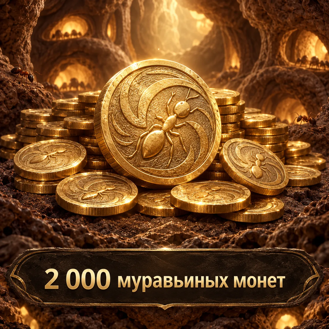 2 000 муравьиных монет