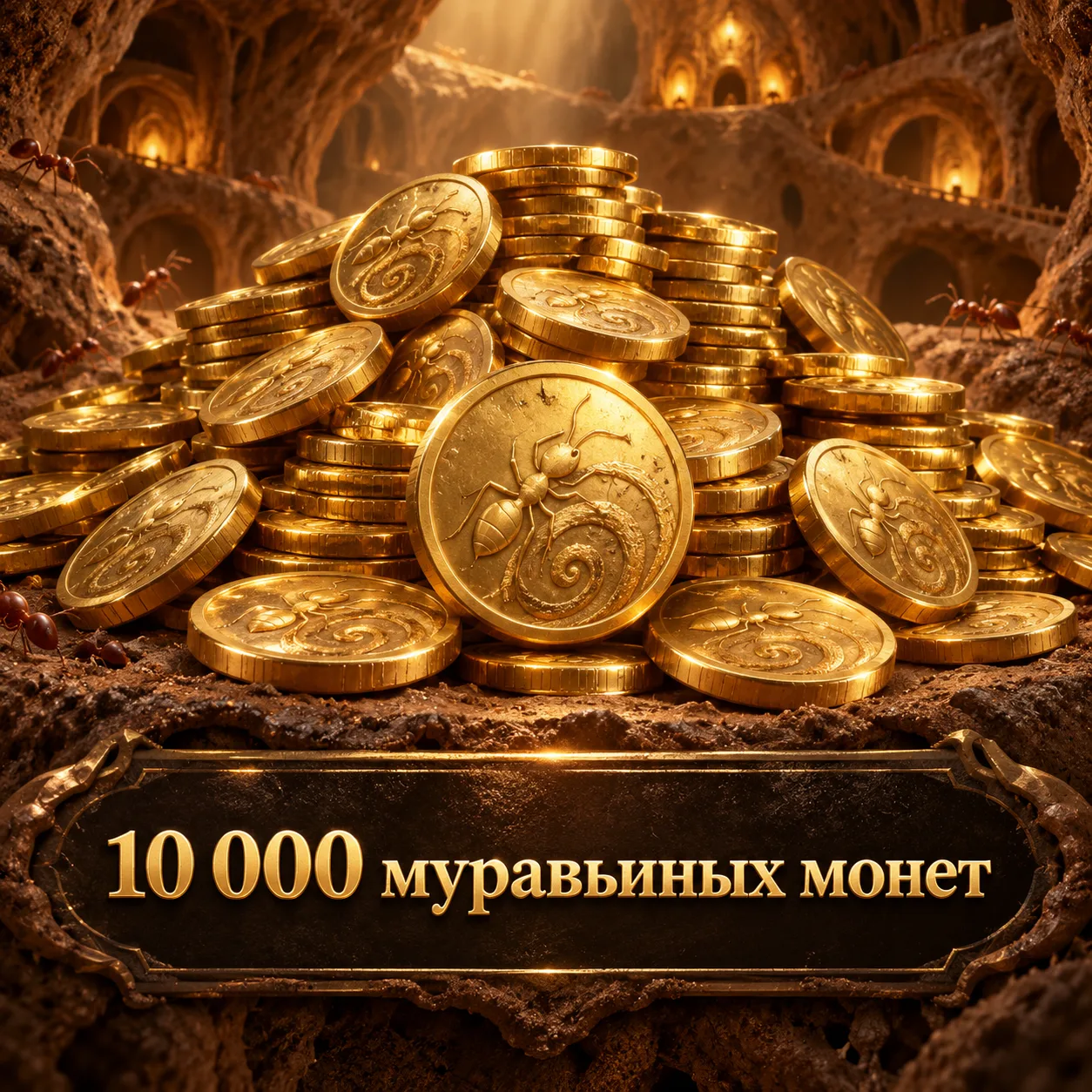 10 000 муравьиных монет