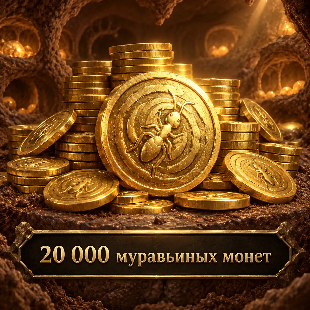 20 000 муравьиных монет