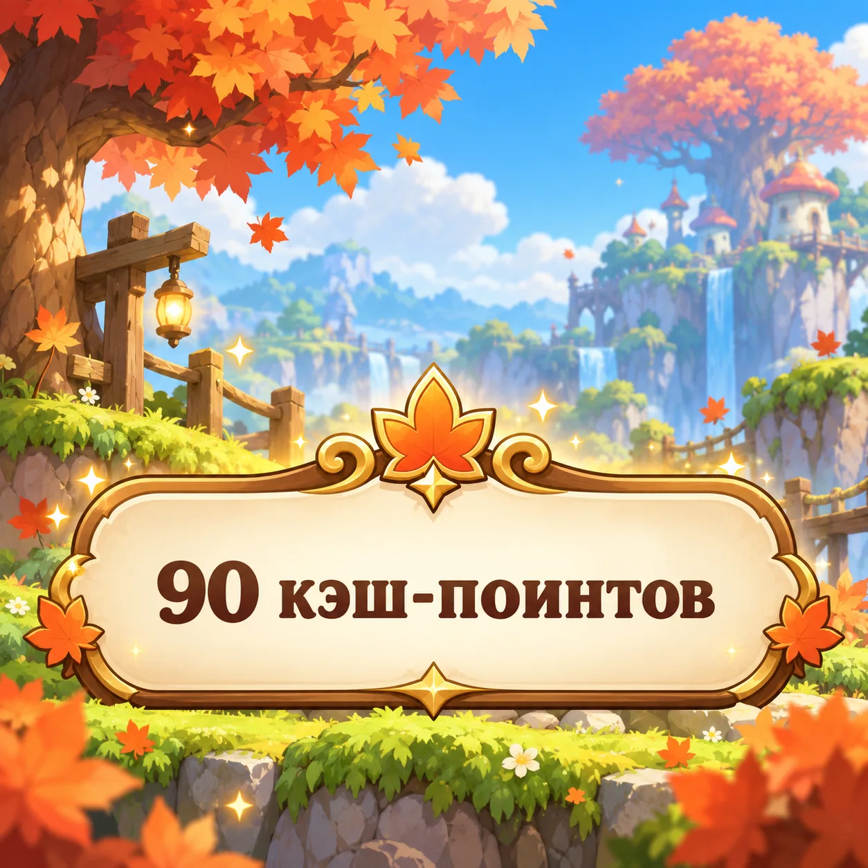 90 кэш-поинтов
