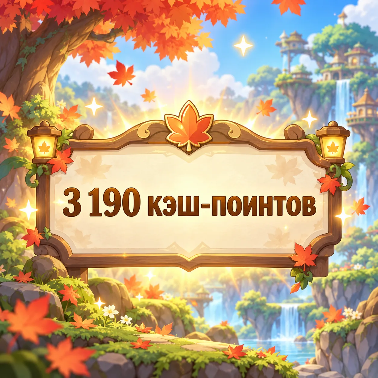 3 190 кэш-поинтов