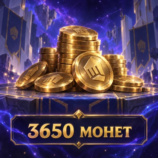 3650 монет