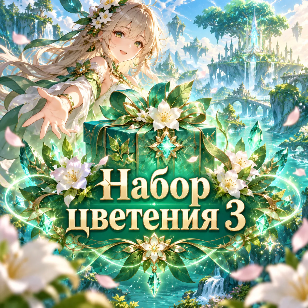Набор цветения 3