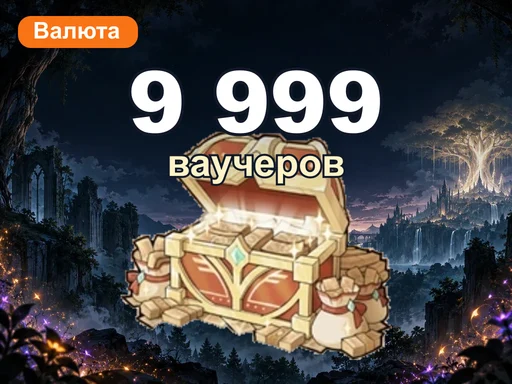 9 999 ваучеров