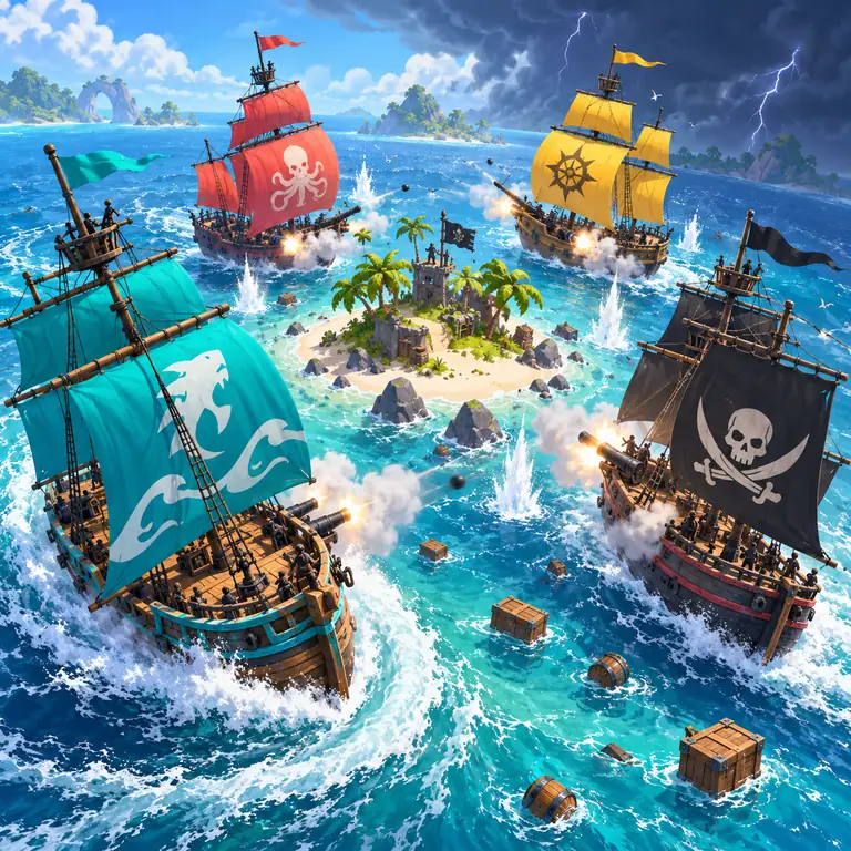 Blazing Sails: Pirate Battle Royale