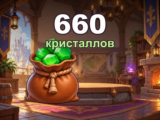 660 кристаллов