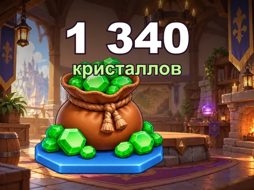 1 340 кристаллов