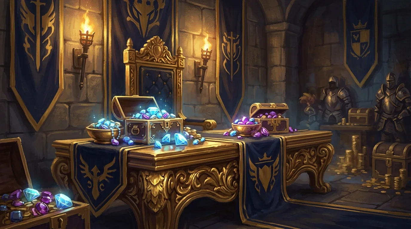 Как задонатить в Lords Mobile: алмазы и самоцветы