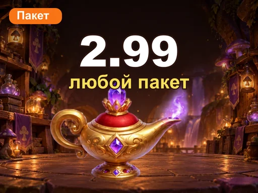 Любой пакет за 2.99