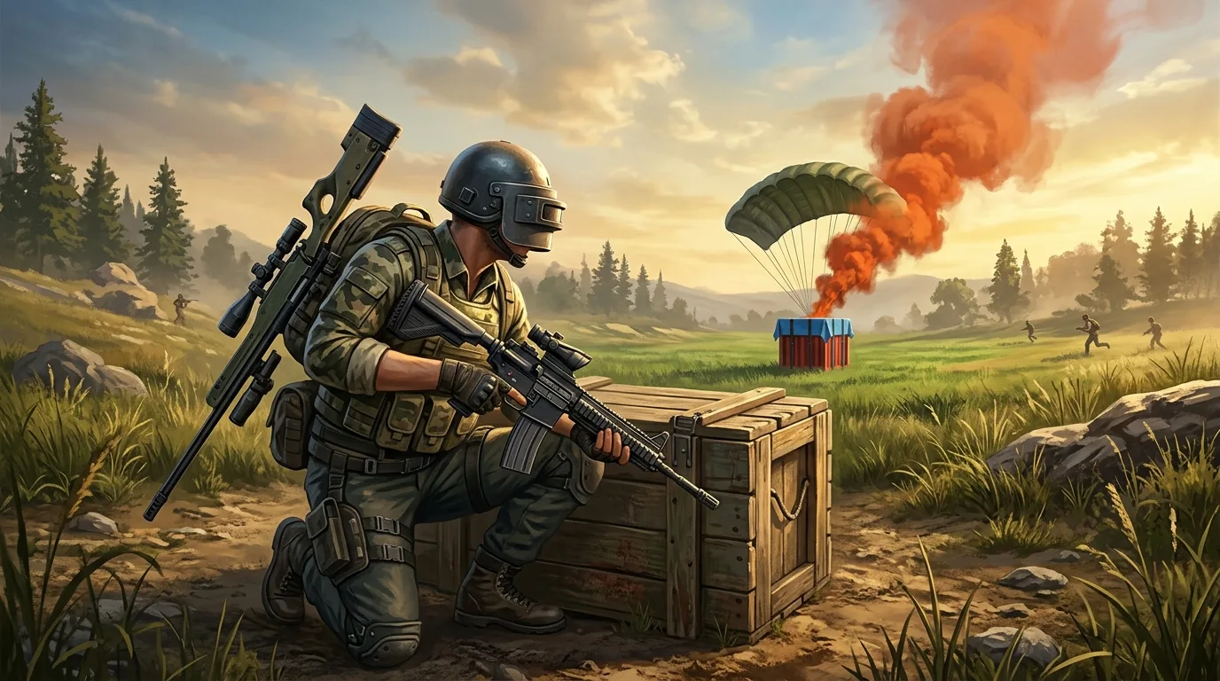 PUBG Mobile: оружие по классам, патроны и аирдроп
