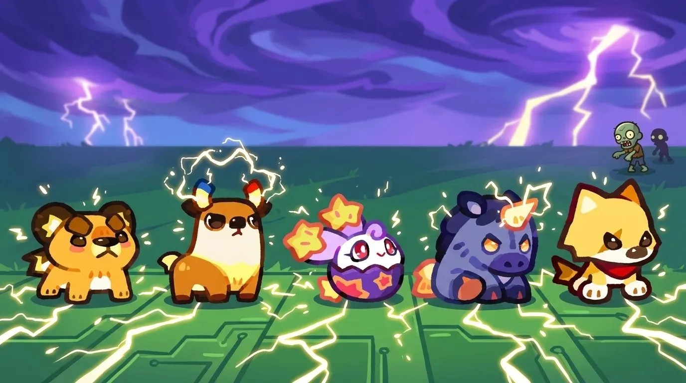 Clash of Critters: татапы молнии